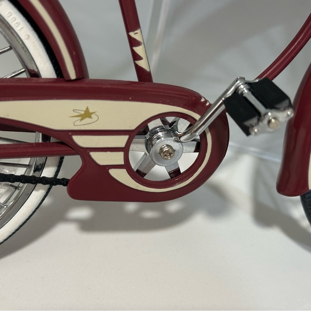 Rare Vintage Jet Liner Bicycle 1950s Boys Bike Cycle Metal Model Length: 11.5 " - Picture 8 of 15